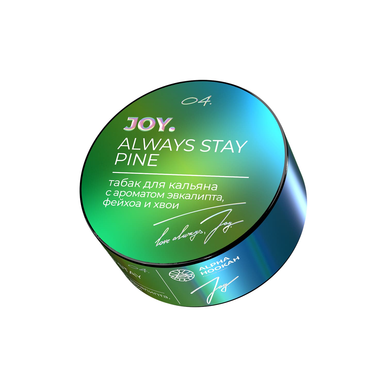 Табак JOY. 25гр Always Stay Pine (Эвкалипт, Фейхоа, Хвоя)