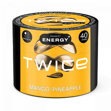 Табак Twice 40гр Mango, Pineapple (Манго, Ананас)