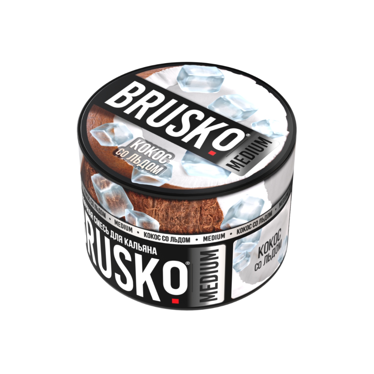 Кальянная смесь Brusko Medium 50гр Кокос со Льдом