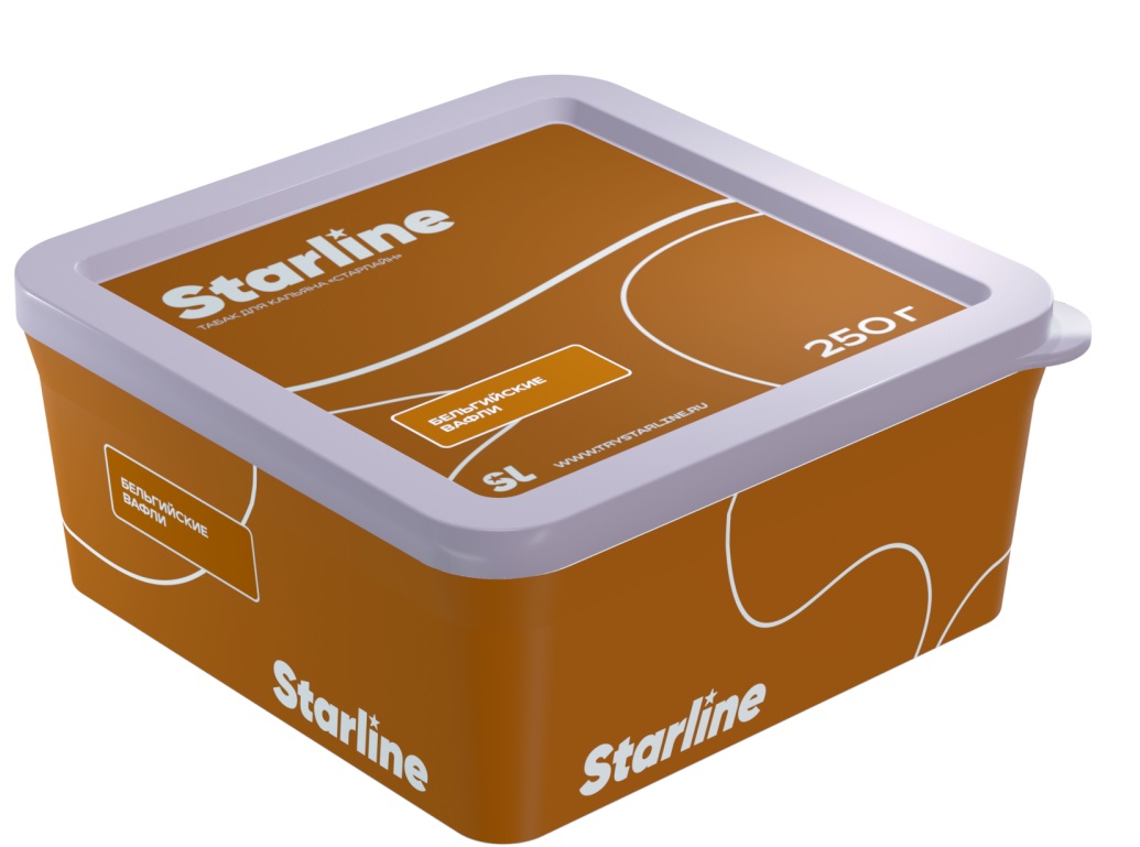 Табак Starline 250гр Бельгийские Вафли