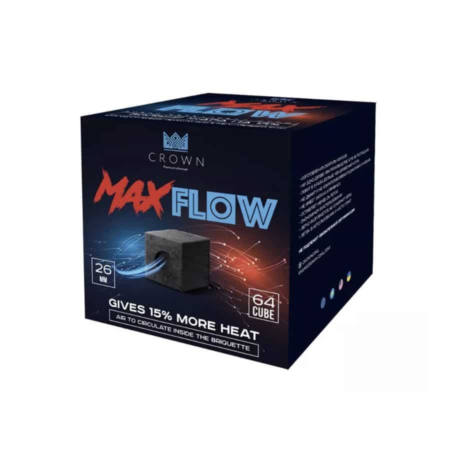 Уголь Crown Maxflow 26мм 64куб