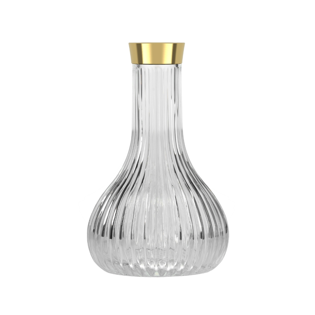 Колба Alpha Hookah Drop на Резьбе Прозрачная Gold