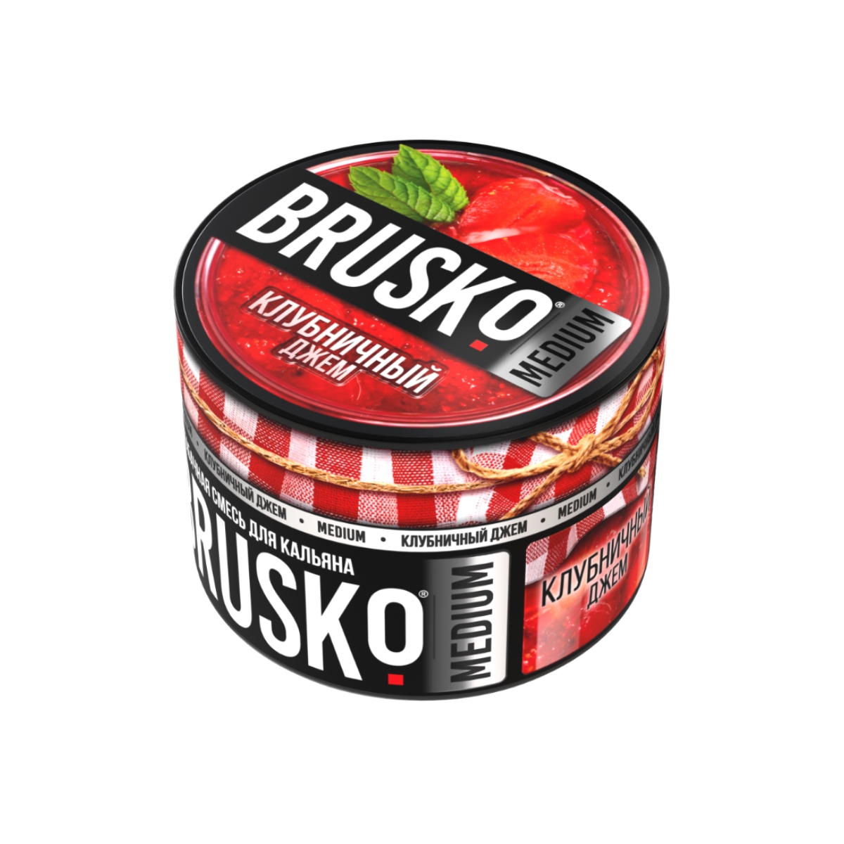 Кальянная смесь Brusko Medium 50гр Клубничный Джем