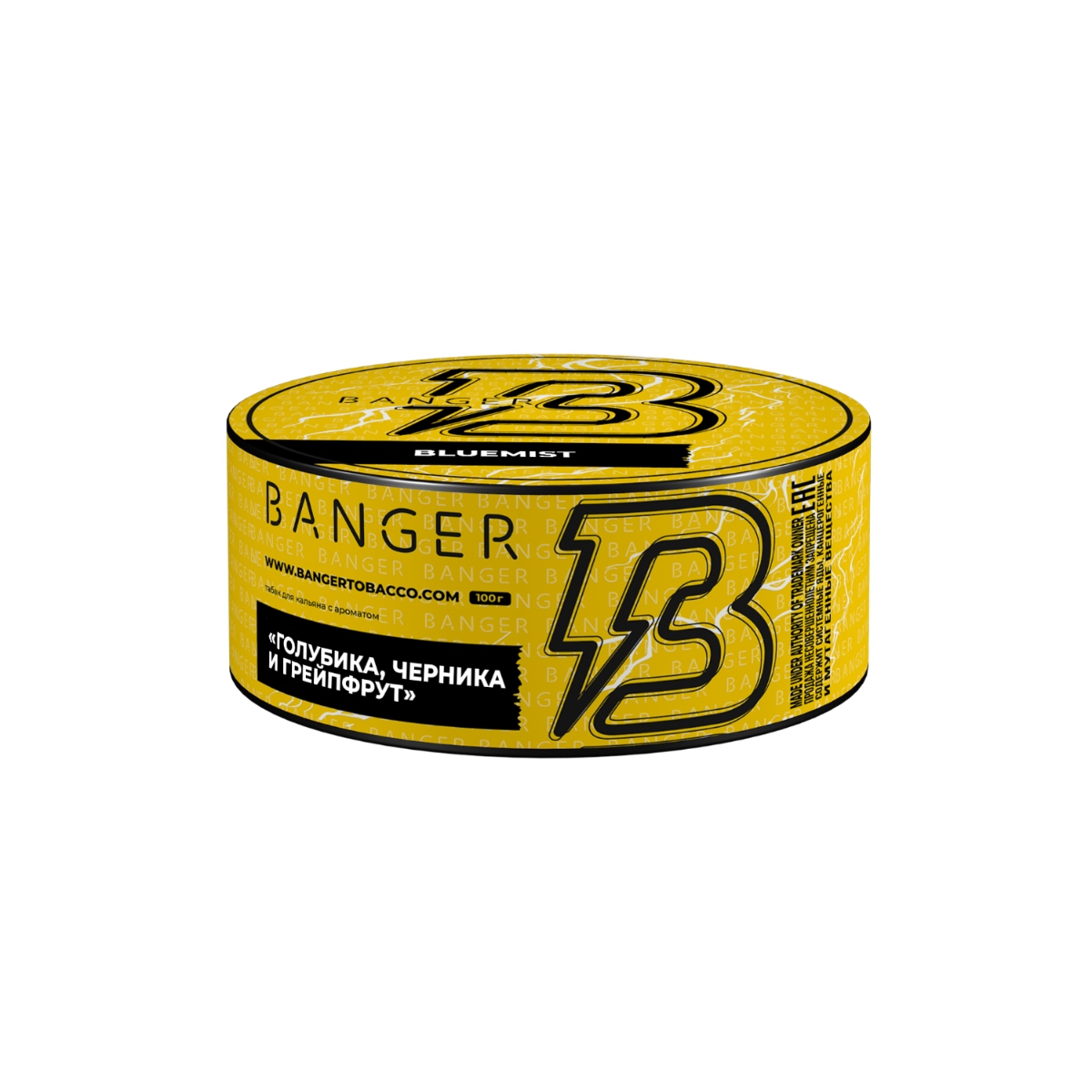 Табак Banger 100гр Голубика, черника, грейпфрут (Bluemist)