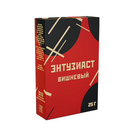 Табак Энтузиаст 25гр Вишневый