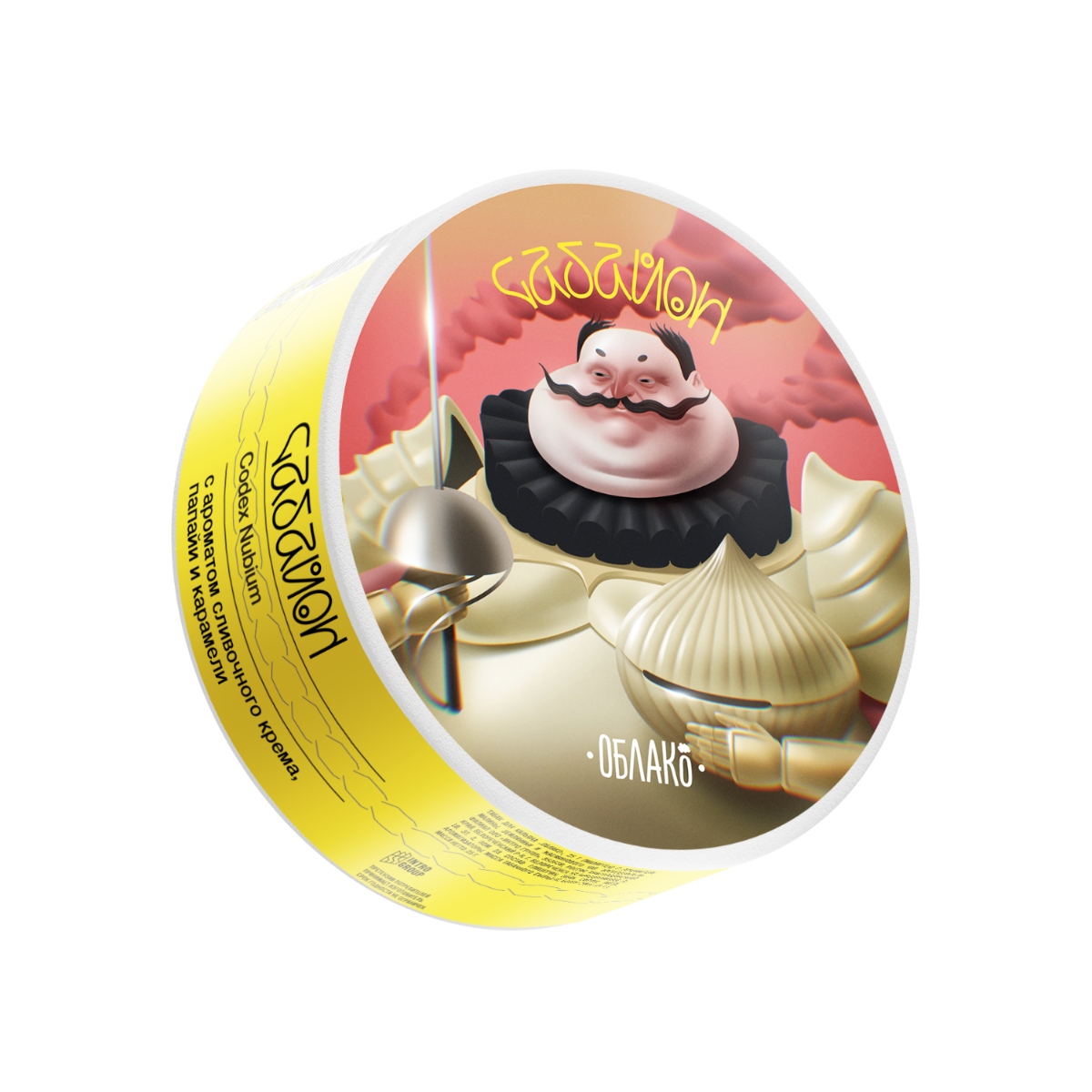 Табак Codex Nubium 25гр Сабайон (Сливочный Крем, Папайя, Карамель)