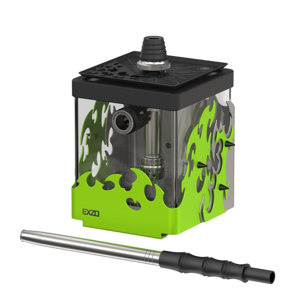 Шахта Alpha Hookah Smart Exzo Tribal Lime (ШКШМ)